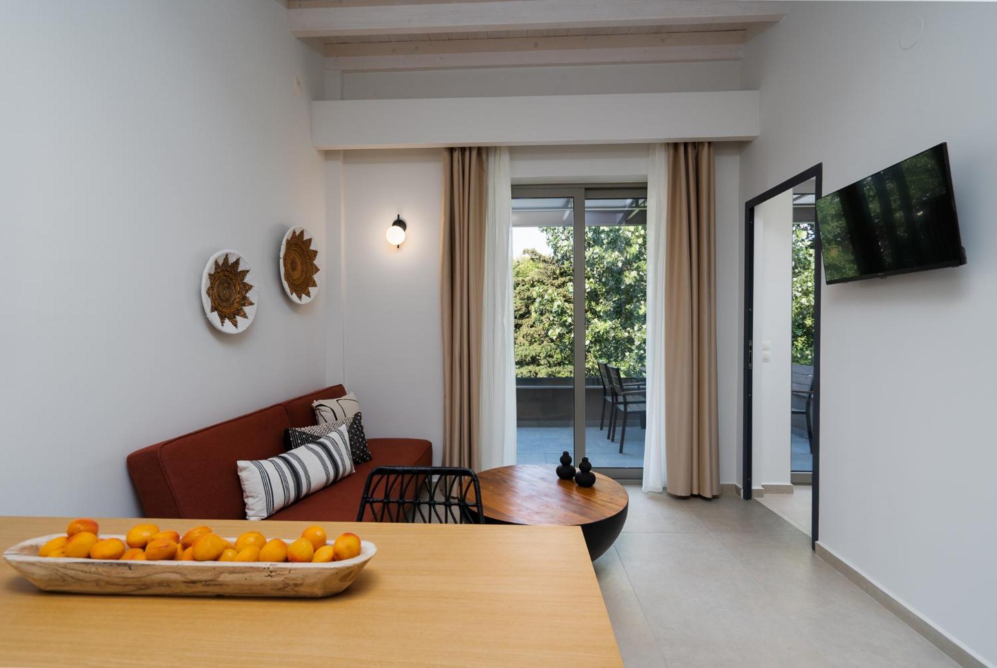 Funtuki Seaside Apartments Leptokaryá Rom bilde