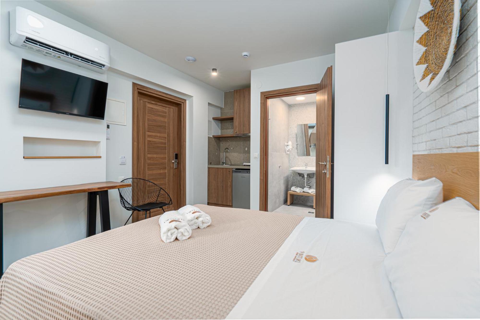 Funtuki Seaside Apartments Leptokaryá Rom bilde